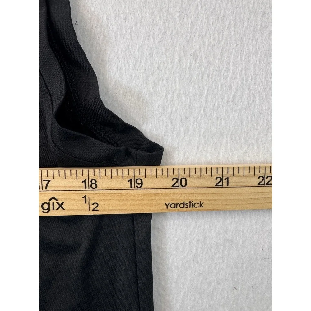 Nike Pro Dri-FIT Men's Black Tank Top Size S Stretch Athletic Fit Logo Gym